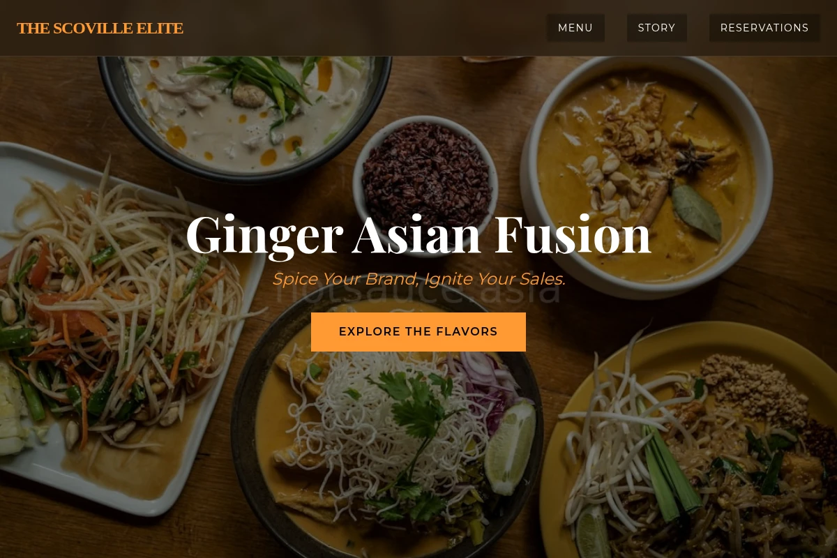 Ginger Asian Fusion Food
