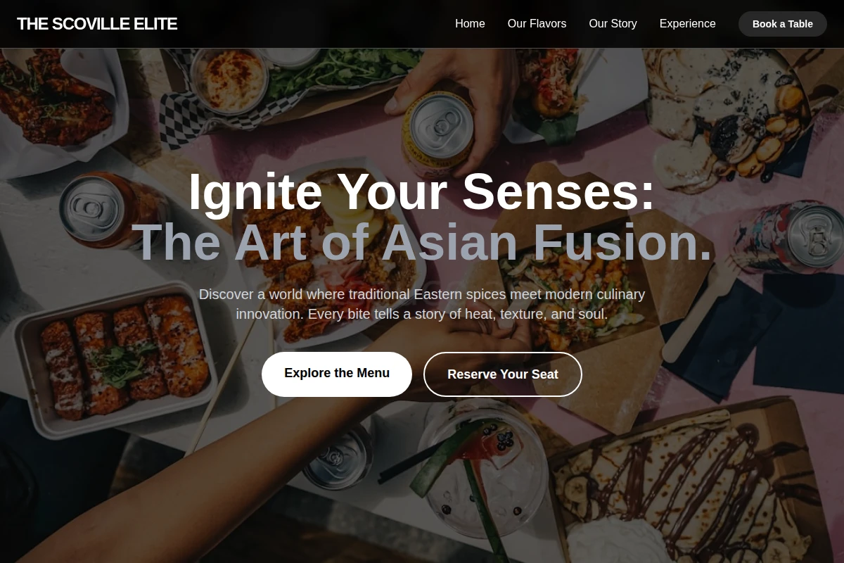 Asian Asian Fusion Food