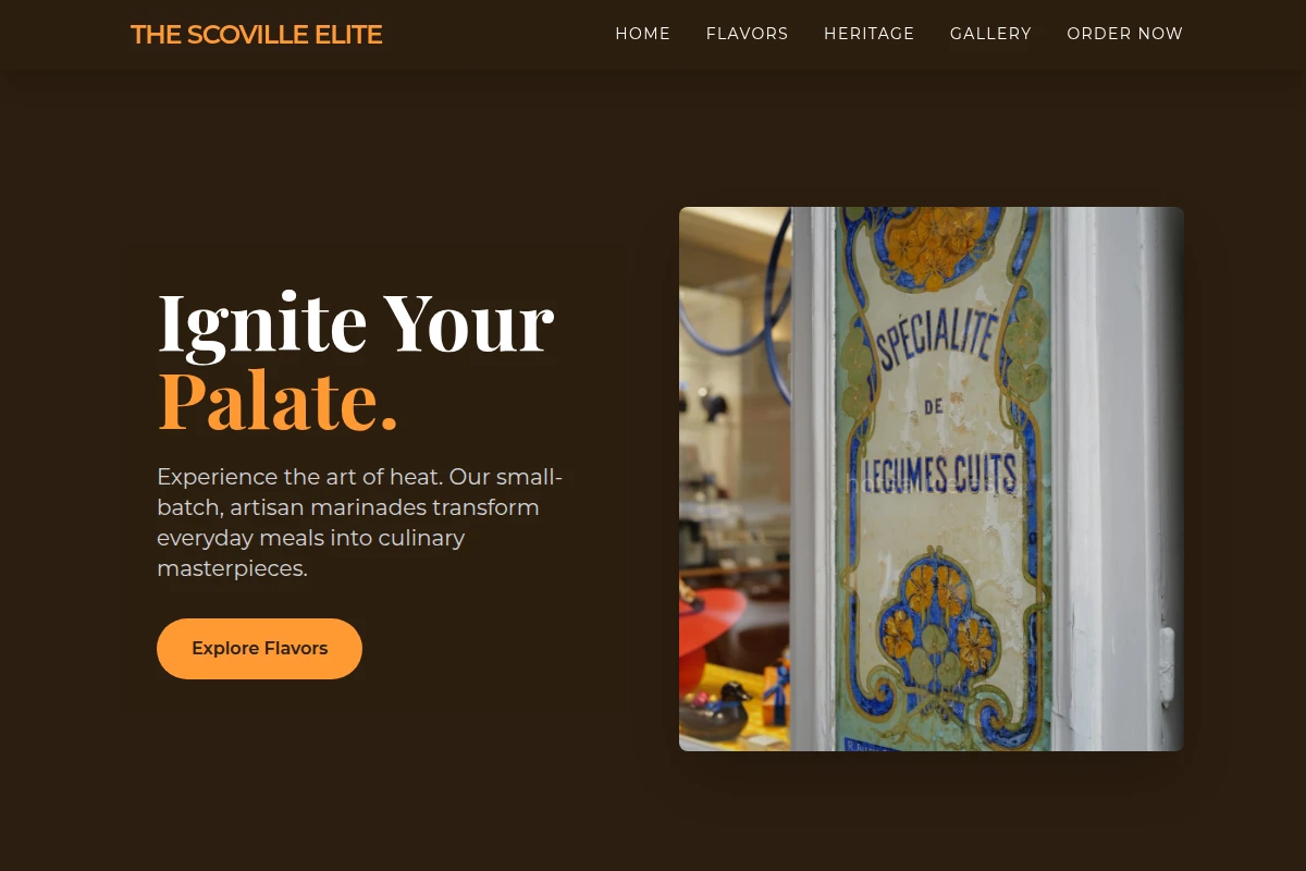 Marinade Specialty Food